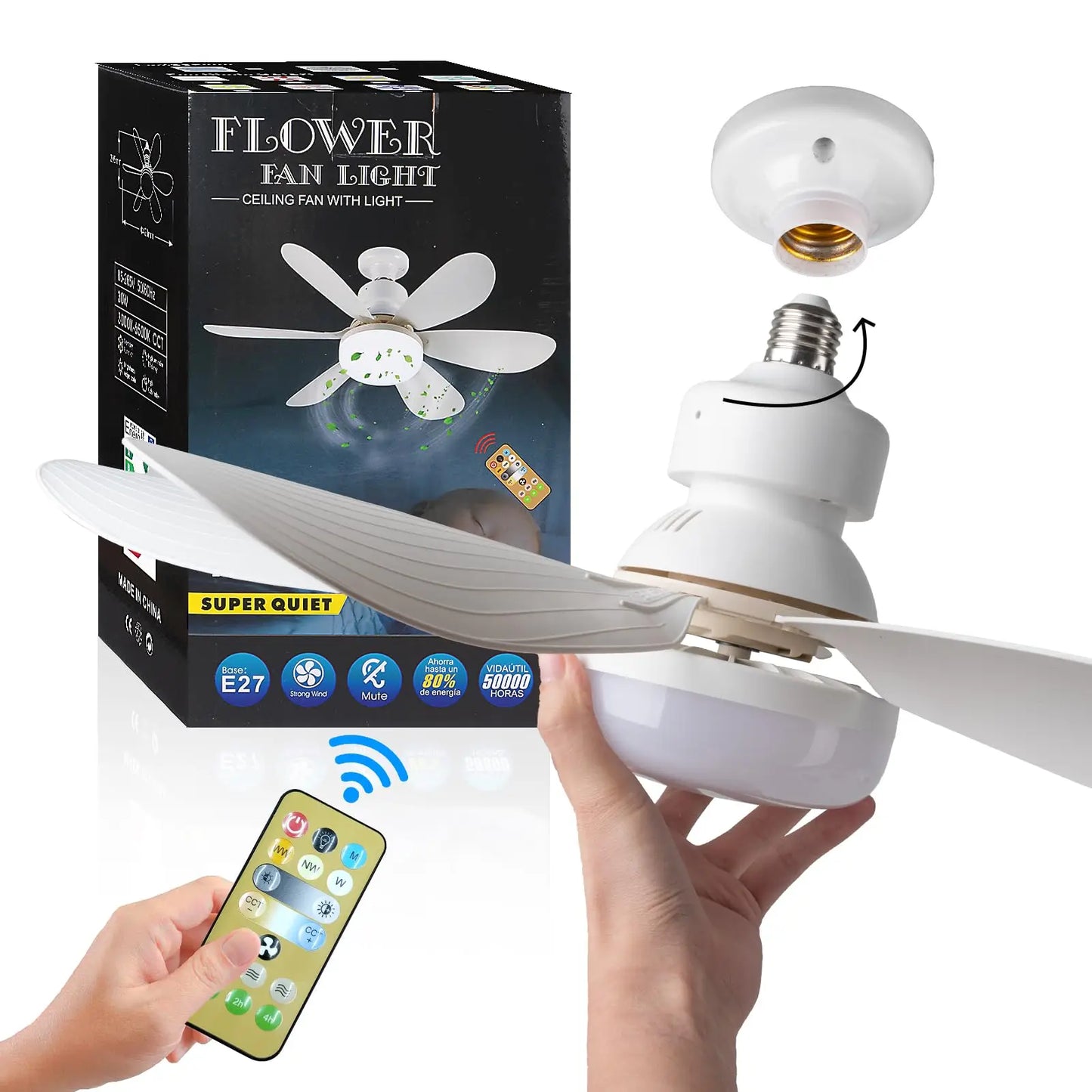 iFan Ceiling Fan Light  With Remote Control 30W